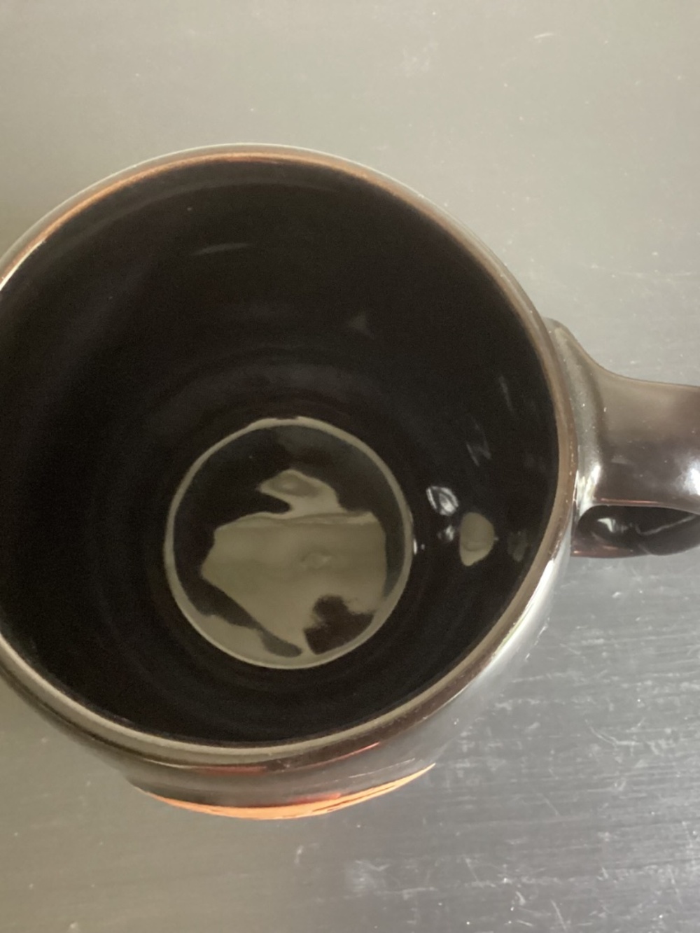 Frankoma “No Wimpy Wines” Ravenswood Winery Black Large Mug 24oz - Picture 4 of 5
